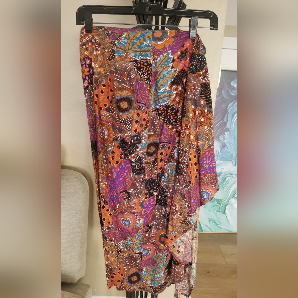 Colorful Patterned Women's Pencil Skirt